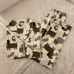 Load image into Gallery viewer, Cute Dachshund Pajama Set for Women
