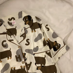 Load image into Gallery viewer, Cute Dachshund Pajama Set for Women
