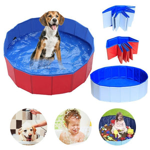 Foldable Pet Swimming Pool/Bath Tub