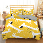 Load image into Gallery viewer, Dreamy Dachshund Heaven Comfy Duvet Bedding Set
