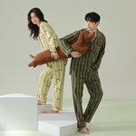 Load image into Gallery viewer, Dachshund Print Cotton Pajama Set for Men/ Women
