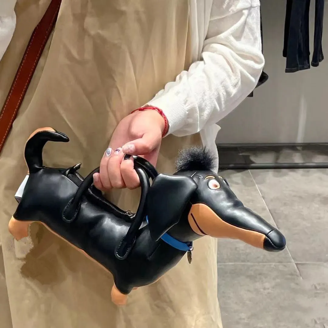 Dachshund online shaped purse