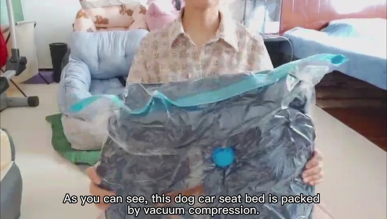 Dog Cushion Carrier & Car Seat Booster