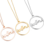 Load image into Gallery viewer, Dachshunds Pawprint Necklaces (Free Giveaway)
