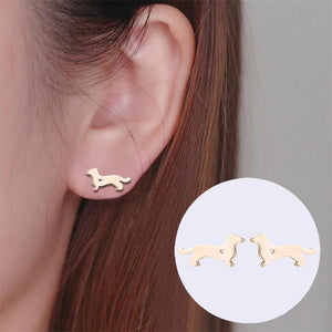 Cute Dachshunds Stud Earrings (FREE GIVEAWAY!)