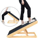 Load image into Gallery viewer, Wooden Adjustable Pet Ramp
