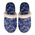 Load image into Gallery viewer, Dachshund Printed Winter Slippers
