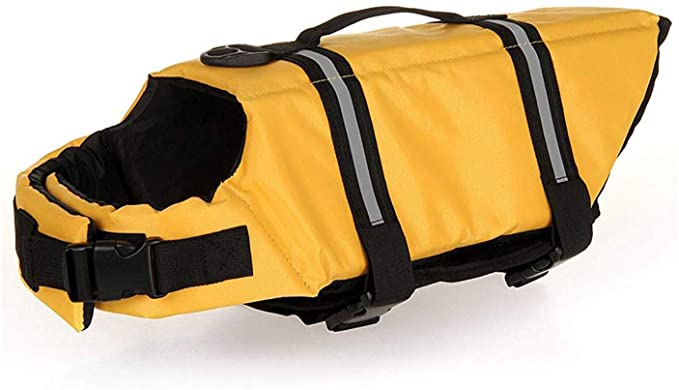 Dog Swimming Vest with Reflective Strips