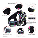 Load image into Gallery viewer, Personalized Adjustable Dog Harness
