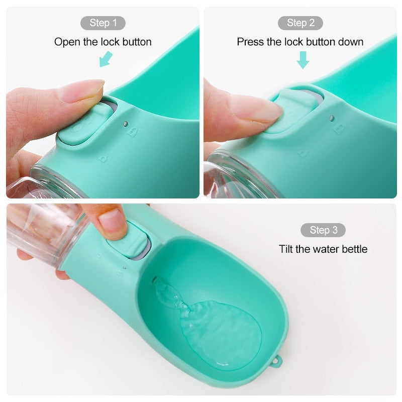 Leak Proof Portable Dog Water Bottle