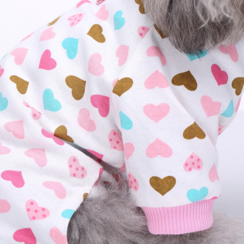 Cute Small Dog Jumpsuit Pajama