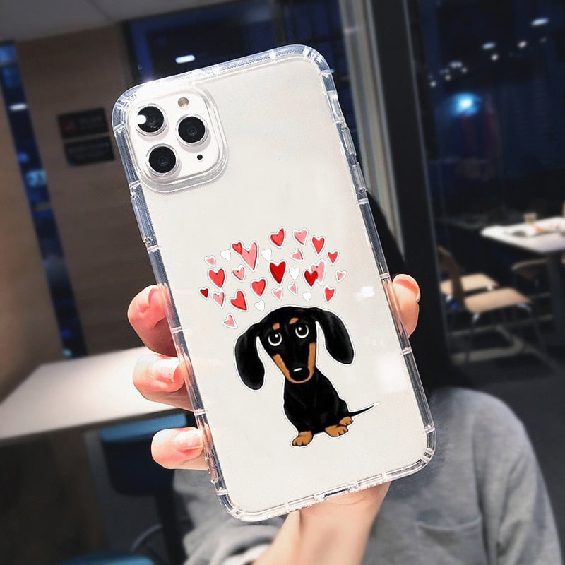 Cute Transparent iPhone Cases