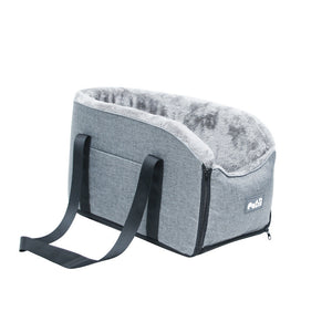 2-in-1 Portable Pet Carrier & Dog Car Seat Booster