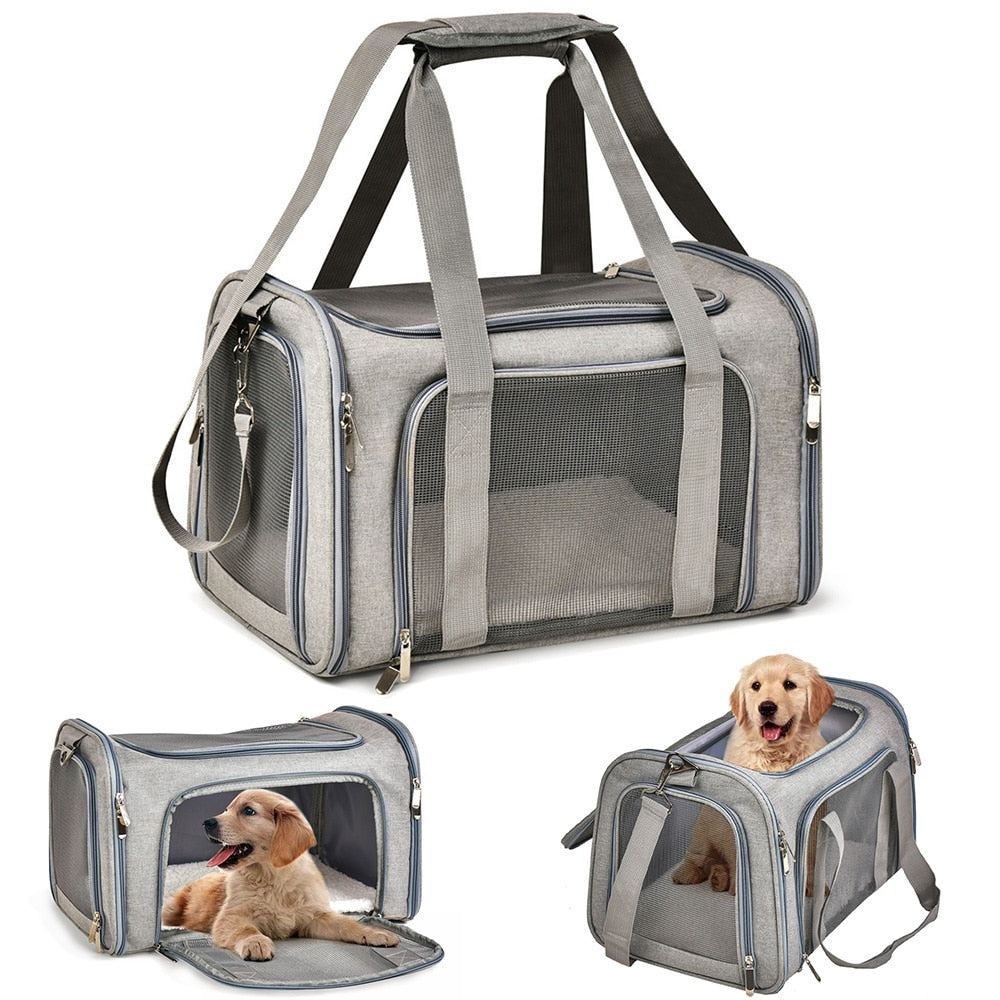 Cozy Pet Carrier Bag, Perfect for Travel, Global Citizen | maxbone