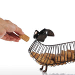 Load image into Gallery viewer, Dachshund Wine Cork Container
