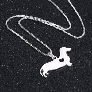 Wiener Heart Necklace