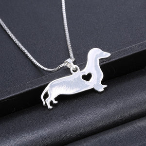 Wiener Heart Necklace
