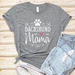 Load image into Gallery viewer, Dachshund Mama T Shirt for Women
