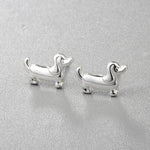 Load image into Gallery viewer, Sausage Dog Stud Earrings
