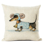 Load image into Gallery viewer, 12 Zodiac Dachshund Pillow Case
