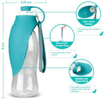 Load image into Gallery viewer, Portable Dog Foldable Leaf Water Bottle / Water Bowl
