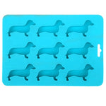 Load image into Gallery viewer, Silicone Dachshund Shaped Mold

