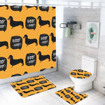 Load image into Gallery viewer, Cute Dog Bathroom Rug &amp; Shower Curtain Sets (Set of 3 &amp; Set of 4)
