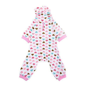 Cute Small Dog Jumpsuit Pajama