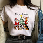 Load image into Gallery viewer, Merry Christmas Dachshund Women‘s T Shirt
