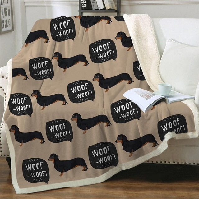 Dach Everywhere™ Sherpa Fleece Throw Blanket - Main Image