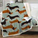 Load image into Gallery viewer, Dach Everywhere™ Sherpa Fleece Throw Blanket
