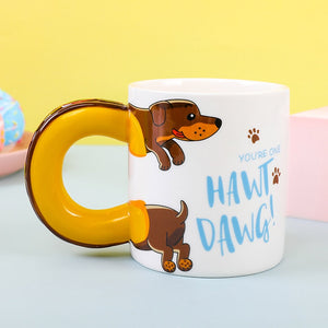 Hawt Dawg Dachshund Coffee Mug