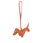 Load image into Gallery viewer, Adorable Dachshund Leather Keychain
