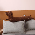 Load image into Gallery viewer, Large Dachshund Plush Pillow
