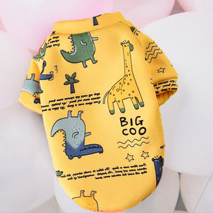 Cute and Colorful Sweatshirt for Small Dogs