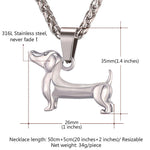 Load image into Gallery viewer, 3D Sausage Dog Necklace
