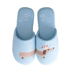 Load image into Gallery viewer, Dach Everywhere™ Royal Dachshund Plush Slippers

