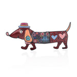 Load image into Gallery viewer, Cute Wiener Dog Brooch Pin
